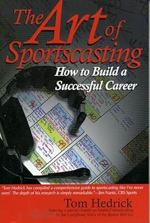 art of sportscasting 1st edition tom hedrick 1888698241, 978-1888698244