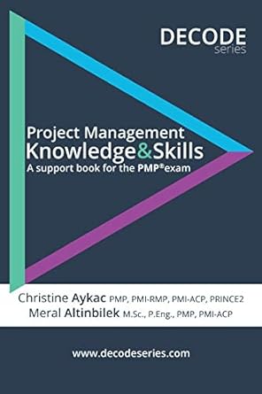 project management knowledge and skills a support book for the pmp exam 1st edition christine aykac ,meral