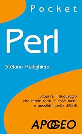 perl 1st edition stefano rodighiero 8850327781, 978-8850327782