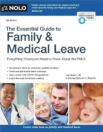 essential guide to family and medical leave the 1st edition lisa guerin j d ,deborah c england attorney
