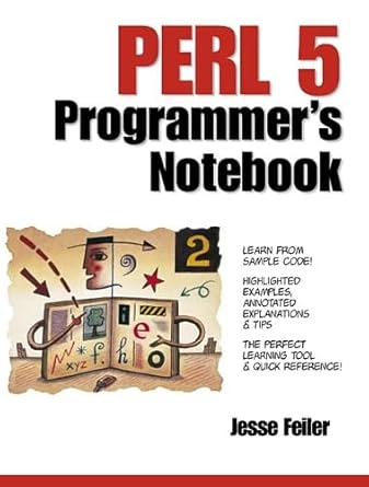 perl 5 programmers notebook 1st edition jesse feiler 0130213217, 978-0130213211