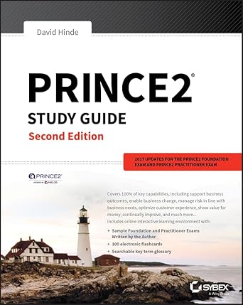 prince2 study guide 2017 update 1st edition david hinde 111942089x, 978-1119420897