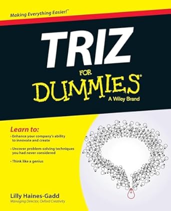 triz for dummies 1st edition lilly haines gadd 1119107474, 978-1119107477