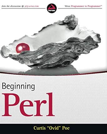 beginning perl 1st edition curtis poe 1118013840, 978-1118013847