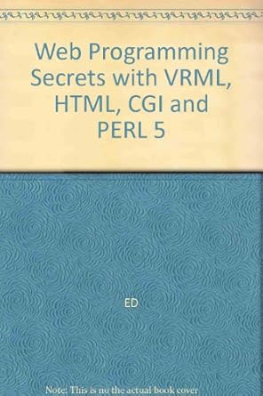 web programming secrets with html cgi and perl 1st edition mark gaither ,sebastian hassinger ,mike erwin ,ed