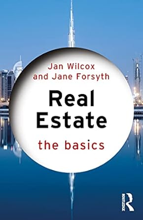 real estate 1st edition jan wilcox ,jane forsyth 0367725436, 978-0367725433