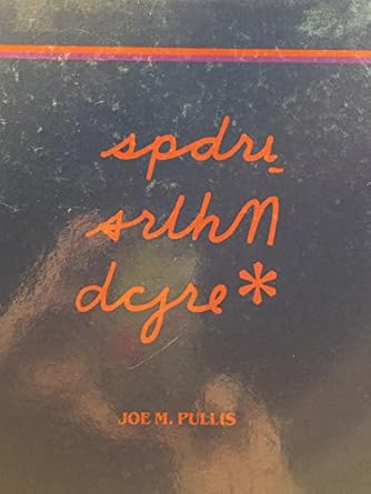 speedwriting shorthand dictionary 1st edition joe m pullis 0026851512, 978-0026851510