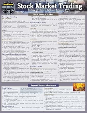 stock market trading quickstudy laminated reference guide 1st edition lita epstein 1423249097, 978-1423249092