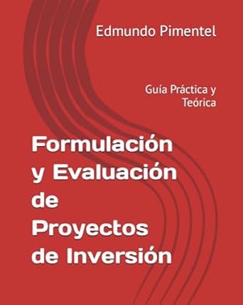 formulacion y evaluacion de proyectos de inversion guia practica y teorica 1st edition edmundo pimentel