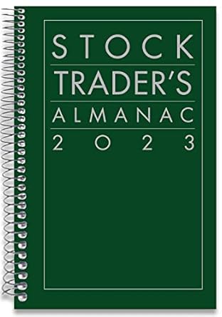 stock traders almanac 2023 1st edition jeffrey a hirsch 111998646x, 978-1119986461
