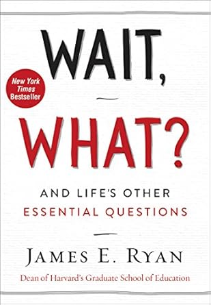 wait what a thought provoking guide to asking the right questions 1st edition james e ryan 0062664573,