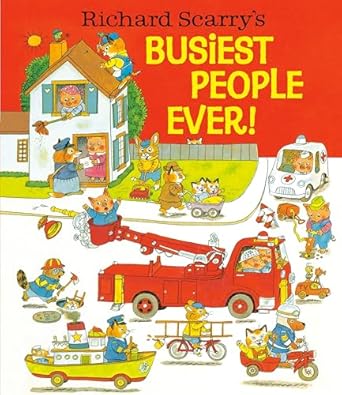 richard scarrys busiest people ever 1st edition richard scarry 0394832930, 978-0394832937