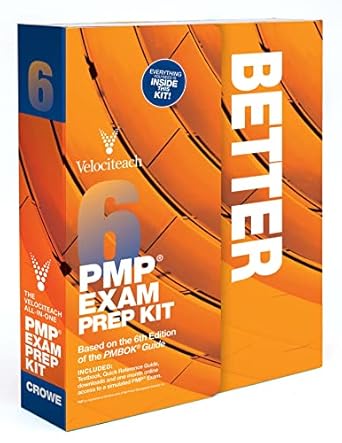 all in one pmp exam prep kit based on 6th ed pmbok guide 1st edition andy crowe pmp pgmp 0990907481,