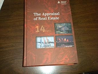 the appraisal of real estate 1st edition appraisal institute 1935328387, 978-1935328384