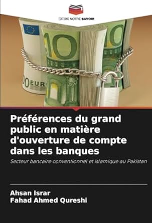 preferences du grand public en matiere douverture de compte dans les banques secteur bancaire conventionnel