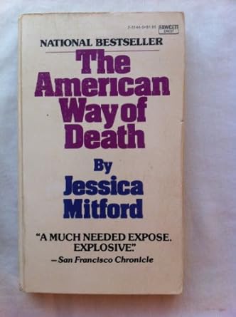 american way of death 1st edition mitford jessica 0449231445, 978-0449231449
