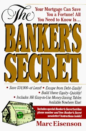 the bankers secret 1st edition marc eisenson 0394586042, 978-0394586045