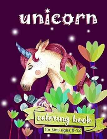 unicorn coloring book for kids ages 8 12 100 coloring pages 8 5 x 11 inches 1st edition zone365 creative