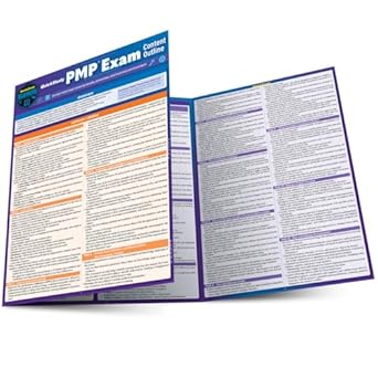 pmp exam content outlline domain test prep quickstudy laminated reference guide 1st edition aileen ellis pgmp