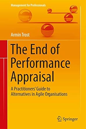 the end of performance appraisal 1st edition trost 3319542346, 978-3319542348