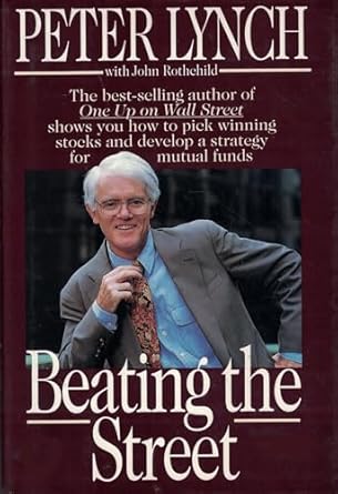 beating the street 1st edition peter lynch 0671759159, 978-0671759155