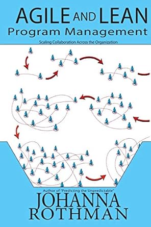 agile and lean program management scaling collaboration across the organization 1st edition johanna rothman