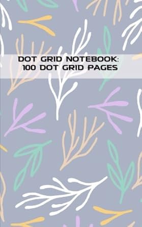 dot grid notebook 100 dot grid pages inches 1st edition catmannotebooks 1717022421, 978-1717022424