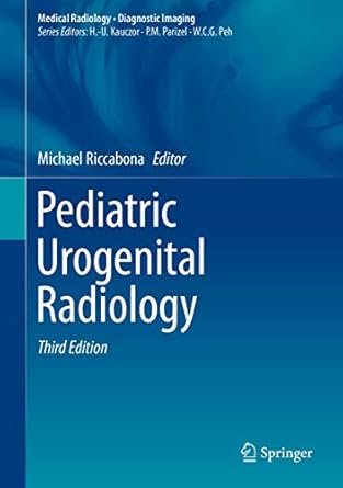 pediatric urogenital radiology 1st edition michael riccabona 331939200x, 978-3319392004