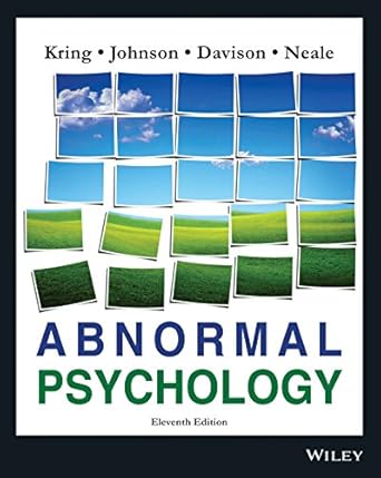 outlines and highlights for abnormal psychology 1st edition kring neale 8126531843, 978-8126531844