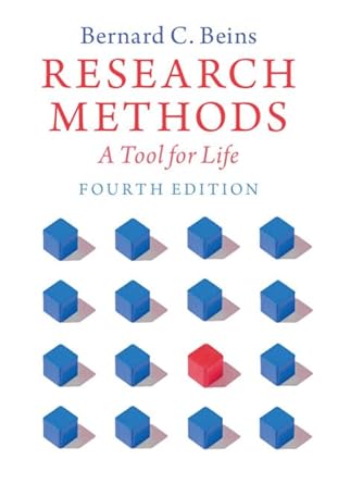 research methods a tool for life 1st edition bernard c beins 110847084x, 978-1108470841