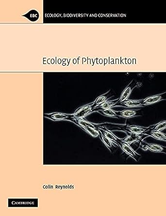 the ecology of phytoplankton 1st edition c s reynolds 0521605199, 978-0521605199