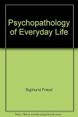 psychopathology 1st edition sigmund freud 0451621379, 978-0451621375