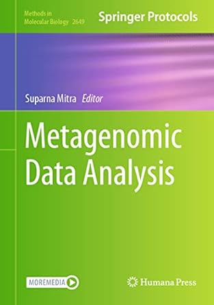 metagenomic data analysis 1st edition suparna mitra 1071630717, 978-1071630716