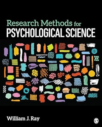 Research Methods For Psychological Science