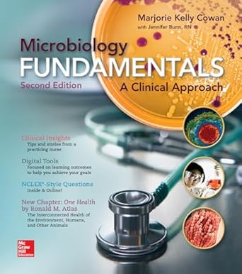 microbiology fundamentals a clinical approach standalone book 1st edition marjorie kelly cowan ,jennifer bunn