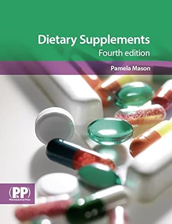 dietary supplements 1st edition pamela mason 085369883x, 978-0853698838