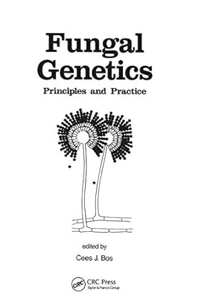 fungal genetics principles and practice 1st edition cees bos 0367448645, 978-0367448646