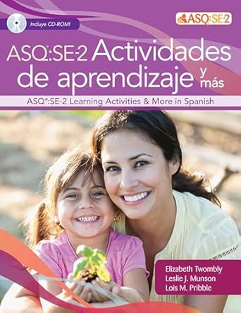 asq se 2 actividades de aprendizaje y mas 1st edition elizabeth twombly m s ,leslie j munson ph d ,lois m