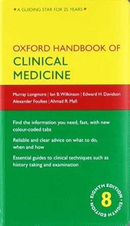 oxford handbook of clinical medicine 1st edition murray longmore ,ian wilkinson ,edward davidson ,alexander