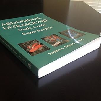 abdominal ultrasound study guide and exam review 1st edition sandra l hagen ansert ms rdms rdcs fase fsdms