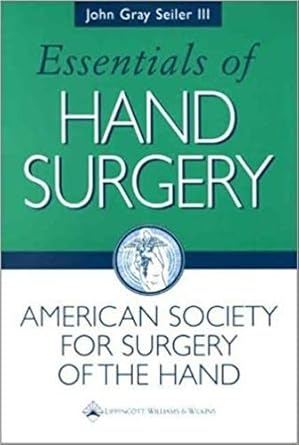 essentials of hand surgery 1st edition john gray seiler iii md 1782327037, 978-1782327035