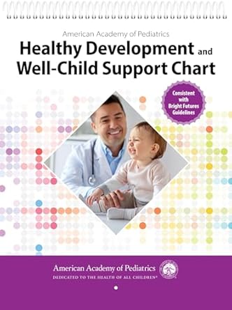 aap healthy development and well child support chart 1st edition american academy of pediatrics 1610024028,
