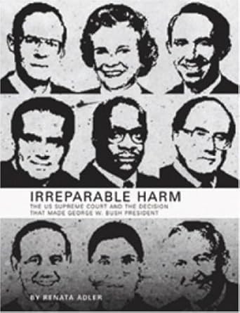 irreparable harm the u s supreme court and the decision that made george w bush president 1st edition renata