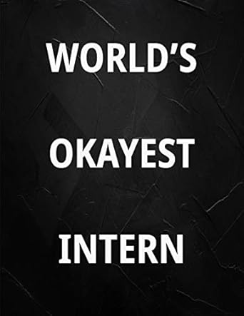 intern blank lined journal for intern appreciation keep track and record daily notes during internship