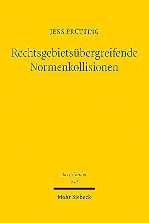 rechtsgebietsubergreifende normenkollisionen ein losungsansatz am beispiel der schnittstelle von zivil und