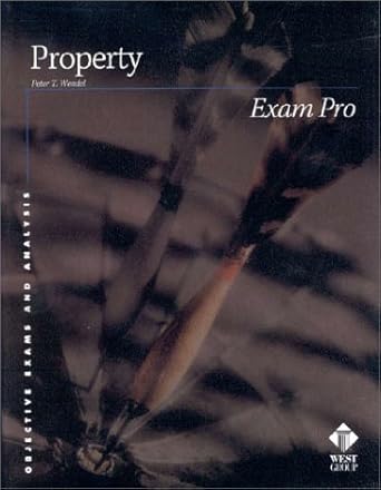 exam pro property 1st edition peter t wendel 0314239480, 978-0314239488
