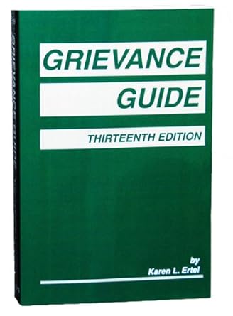 grievance guide 1st edition karen l ertel 1617460958, 978-1617460951