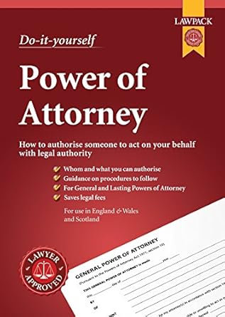 power of attorney kit 1st edition clerk and murray neill 1910143103, 978-1910143100