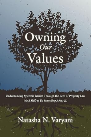 owning our values understanding systemic racism through the lens of property law 1st edition natasha varyani