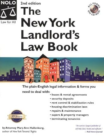 new york landlords law book 1st edition mary ann hallenborg ,marcia stewart 0873379276, 978-0873379274